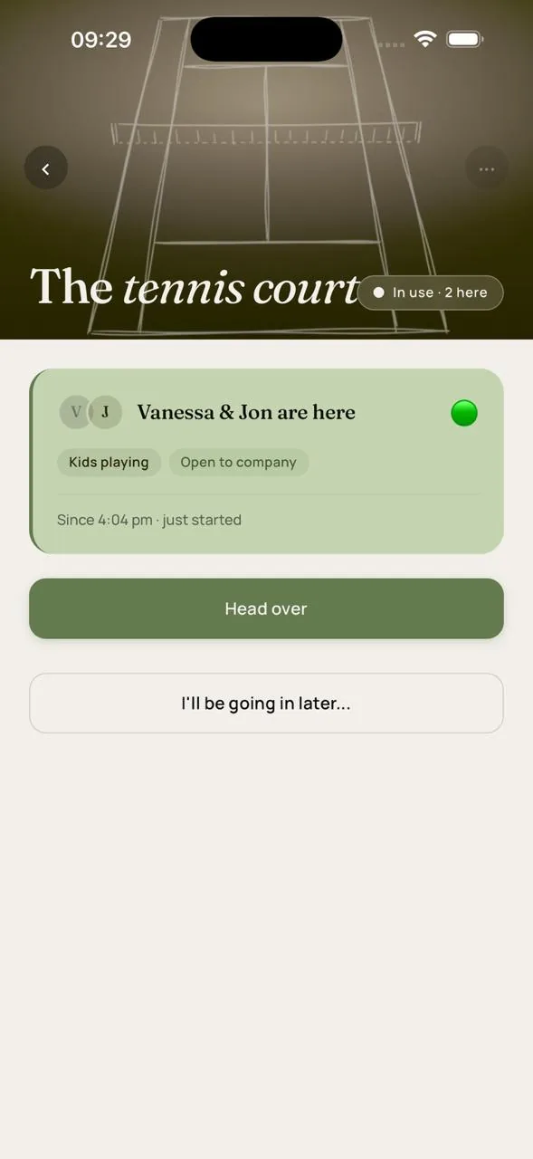 Crossways residents app, screen 3